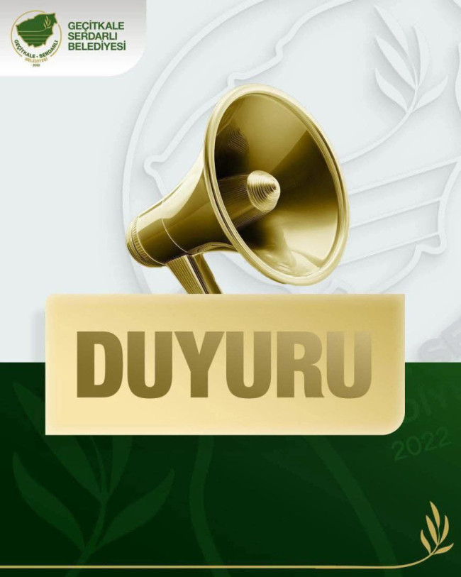 GEÇİTKALE-SERDARLI BELEDİYESİ      2 ADET KAZICI YÜKLEYİCİ KEPÇE SIFIR (0) KM ALIM İHALESİ