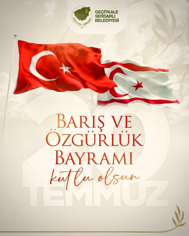 BAŞKAN HALİL KASIM’DAN 20 TEMMUZ MESAJI: “ÖZGÜRLÜK MEŞALESİNİ SONSUZA DEK TAŞIYACAĞIZ”